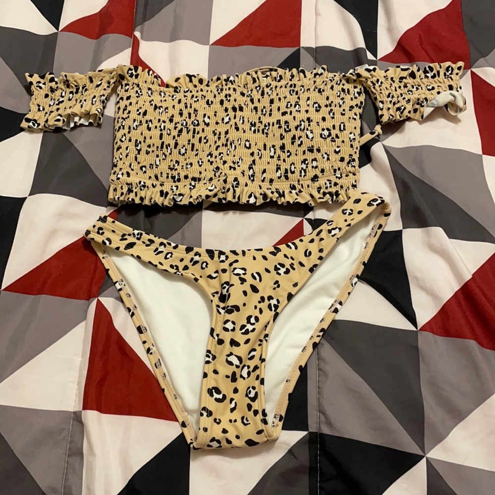 Cheetah/Leopard print bikini